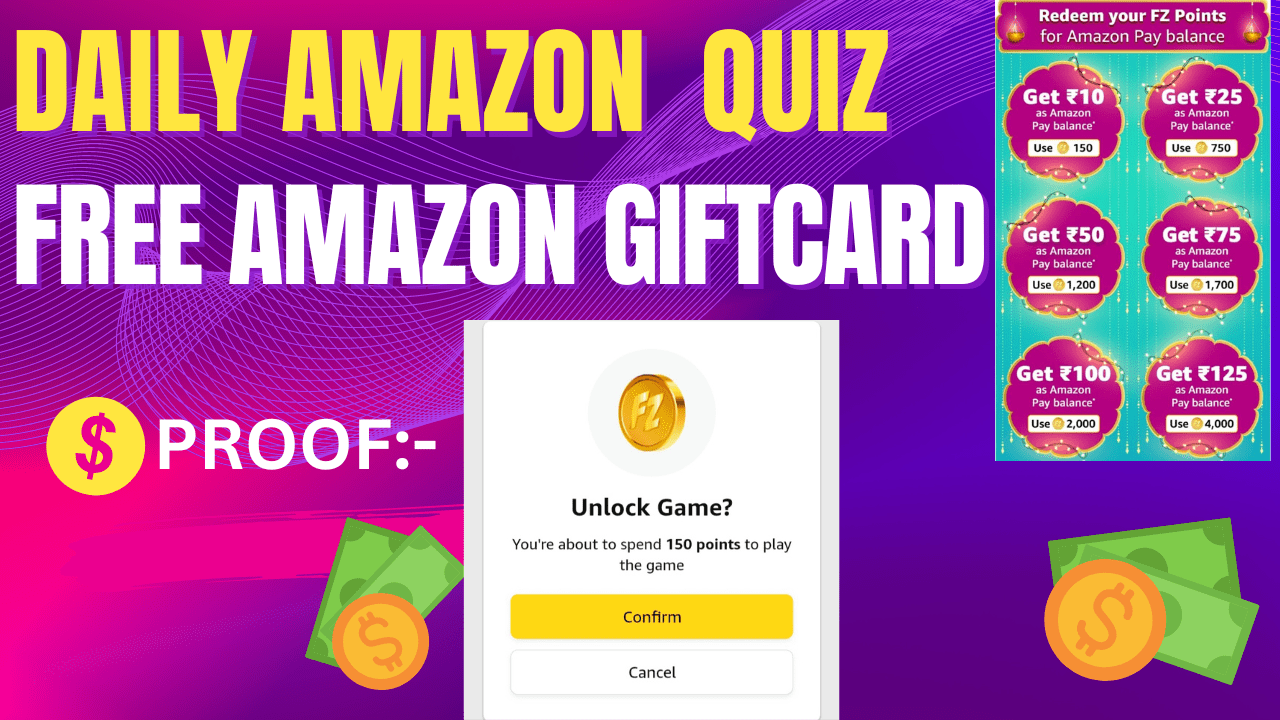 Amazon Spin And Win Gift Card Quiz Answers For 1st Feb 2020: Win Prize Up  to 50,000 Rs – Nagpur Oranges